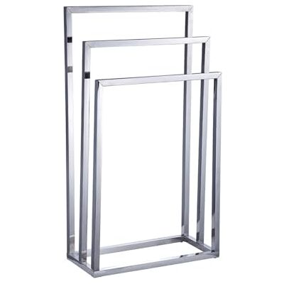 Amig 25386 Porte-serviettes QUADRO 450 x 200 x 800 mm Acier inoxydable Brillant Amig 25386 Porte-serviettes QUADRO 450 x 200 x 800 mm Acier inoxydable Brillant
