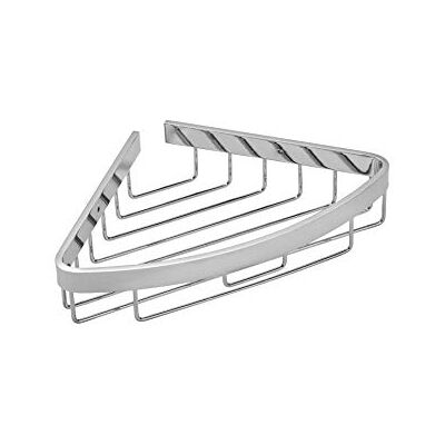 Croydex Panier de Douche en Aluminium Chrome Coin d'Angle Organisateur de Rangement Salle de Bain Croydex Panier de Douche en Aluminium Chrome Coin d'Angle Organisateur de Rangement Salle de Bain