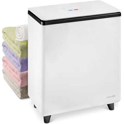SereneLife Sèche-Serviettes Chauffe-Serviettes de Luxe pour Salle de Bain Seau Chauffant d’Essuie-mains avec Parfum Personnalisé Arrêt Automatique Convient pour 2 Grandes Serviettes SereneLife Sèche-Serviettes Chauffe-Serviettes de Luxe pour Salle de Bain Seau Chauffant d’Essuie-mains avec Parfum Personnalisé Arrêt Automatique Convient pour 2 Grandes Serviettes