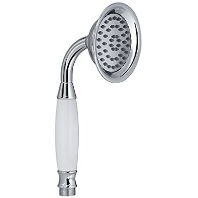 Gedy G-Liberty 00 Douchette 1 jet, pommeau de douche ABS avec finition chromée, 5 ans de garantie, design R&S, filtre douche anti-sable inclus, unique Gedy G-Liberty 00 Douchette 1 jet, pommeau de douche ABS avec finition chromée, 5 ans de garantie, design R&S, filtre douche anti-sable inclus, unique