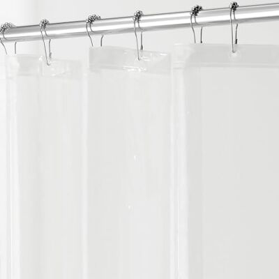 InterDesign iDesign iDesign 3.0 Liner Doublure pour Rideau de Douche Grand Rideau Douche Peva Résistant à Moisissure 183-0 cm X 183-0 cm Avec 12 Œillets Transparent InterDesign iDesign iDesign 3.0 Liner Doublure pour Rideau de Douche Grand Rideau Douche Peva Résistant à Moisissure 183-0 cm X 183-0 cm Avec 12 Œillets Transparent