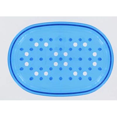 Fackelmann 521471 Porte savon plastique, porte savon douche, porte savon cuisine, support savon, Plastique, Blanc, Transparent, Bleu, Gris, 12,7 x 9 cm Fackelmann 521471 Porte savon plastique, porte savon douche, porte savon cuisine, support savon, Plastique, Blanc, Transparent, Bleu, Gris, 12,7 x 9 cm
