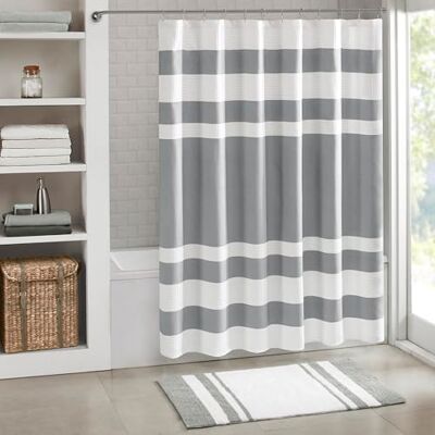 Rideau de douche Madison Park - Imperméable, 183x183cm Rideau de douche Madison Park - Imperméable, 183x183cm