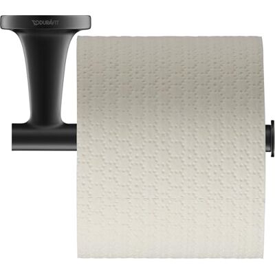 Duravit Porte-Rouleau de Papier Starck T latéral 009937, Coloris: Noir Mat 0099374600 Duravit Porte-Rouleau de Papier Starck T latéral 009937, Coloris: Noir Mat 0099374600