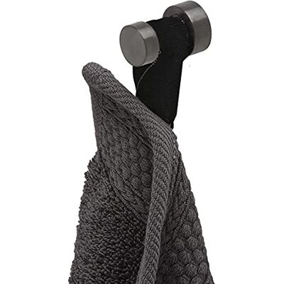 Geesa Nemox Crochet Accroche Serviette Patère en Acier Inoxydable Noir Brossé 20 x 20 x 30 mm Geesa Nemox Crochet Accroche Serviette Patère en Acier Inoxydable Noir Brossé 20 x 20 x 30 mm