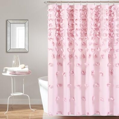 Lush Decor Riley Rideau de douche Lilas 183 x 183 cm Lush Decor Riley Rideau de douche Lilas 183 x 183 cm