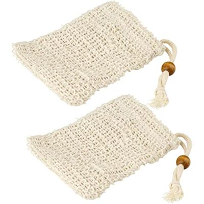 Fackelmann 2 61142 Lot de 2 sachets à savon naturel 14 x 9 x 1 cm Fackelmann 2 61142 Lot de 2 sachets à savon naturel 14 x 9 x 1 cm
