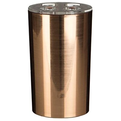 Premier Housewares Brillance Porte-Savon, Plastique, Rose Gold, 7 x 7 x 12 cm Premier Housewares Brillance Porte-Savon, Plastique, Rose Gold, 7 x 7 x 12 cm