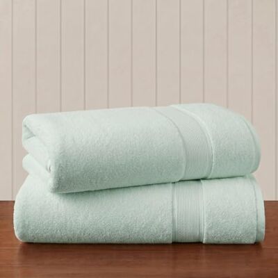 Madison Park Lot de 2 serviettes de bain surdimensionnées 100% coton de 800 g/m² très absorbantes de qualité hôtelière/spa pour salle de bain Écume de mer Madison Park Lot de 2 serviettes de bain surdimensionnées 100% coton de 800 g/m² très absorbantes de qualité hôtelière/spa pour salle de bain Écume de mer