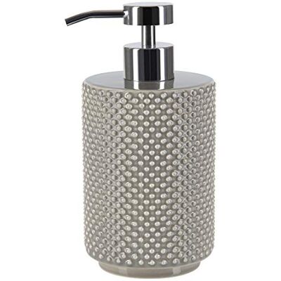 Spirella 10.19344 Mero Distributeur de Savon Accessoire de Salle de Bains, Ton, Taupe, 16 x 8 cm Spirella 10.19344 Mero Distributeur de Savon Accessoire de Salle de Bains, Ton, Taupe, 16 x 8 cm