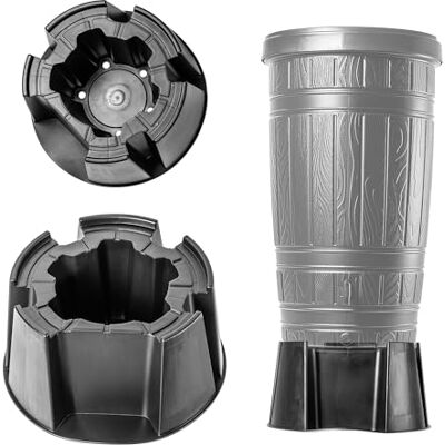 KADAX Pied pour citerne d'eau de pluie 60 cm Base universelle en plastique pour réservoirs d'eau de pluie ronds Support pour réservoir d'eau de pluie Anthracite 60 cm KADAX Pied pour citerne d'eau de pluie 60 cm Base universelle en plastique pour réservoirs d'eau de pluie ronds Support pour réservoir d'eau de pluie Anthracite 60 cm