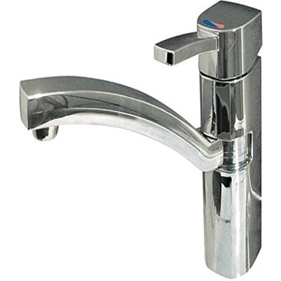 Mélangeur Comet Capri Luxury - Monocommande, Chrome, Pivot 120° Mélangeur Comet Capri Luxury - Monocommande, Chrome, Pivot 120°