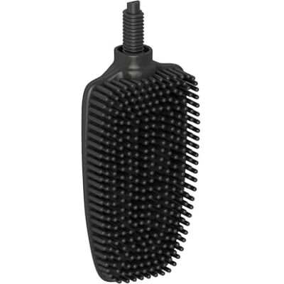 stardis Pure Brosse pour les toilettes, à tête interchangeable, en silicone, compacte, antibactérienne stardis Pure Brosse pour les toilettes, à tête interchangeable, en silicone, compacte, antibactérienne
