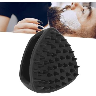 ZJchao Brosse de nettoyage de barbe en silicone, brosse exfoliante pour barbe, brosse de douche en silicone souple, confortable, flexible, multifonction pour homme ZJchao Brosse de nettoyage de barbe en silicone, brosse exfoliante pour barbe, brosse de douche en silicone souple, confortable, flexible, multifonction pour homme