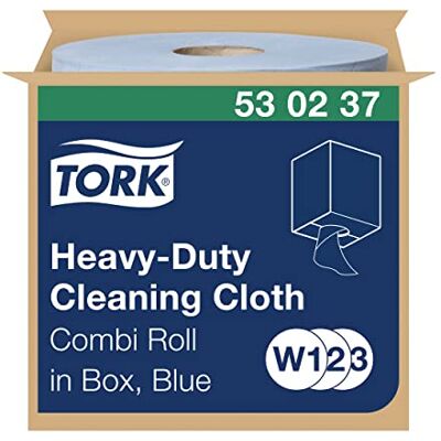 Tork Paño De Limpieza Ultrarresistente Azul, W1/2/3 Santé et soins personnels Tork Paño De Limpieza Ultrarresistente Azul, W1/2/3 Santé et soins personnels