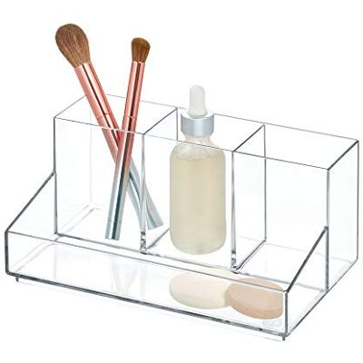 InterDesign iDesign Organiseur cosmétique, 4 sections InterDesign iDesign Organiseur cosmétique, 4 sections