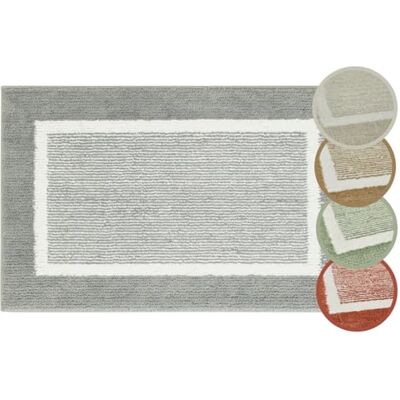 ANDIAMO Maui Gris Tapis de bain en polyester - Tapis de bain ANDIAMO Maui Gris Tapis de bain en polyester - Tapis de bain