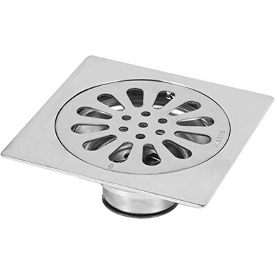 Zerodis Drain de sol,Acier inoxydable carré anti-odeur Couvercle de drain de sol de salle de bain Porte de déchets Drain de douche Filtre à cheveux Canal de drainage(Style 3) Zerodis Drain de sol,Acier inoxydable carré anti-odeur Couvercle de drain de sol de salle de bain Porte de déchets Drain de douche Filtre à cheveux Canal de drainage(Style 3)