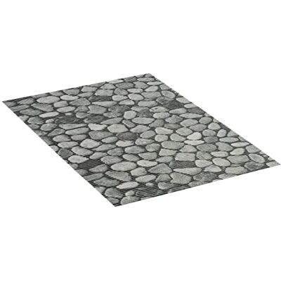 WENKO Tapis de sol en mousse souple Sassi, antidérapant, polyvalent, facile d'entretien, résistant aux taches, hygiénique, respirant, découpable, 50 x 80 cm, plastique WENKO Tapis de sol en mousse souple Sassi, antidérapant, polyvalent, facile d'entretien, résistant aux taches, hygiénique, respirant, découpable, 50 x 80 cm, plastique