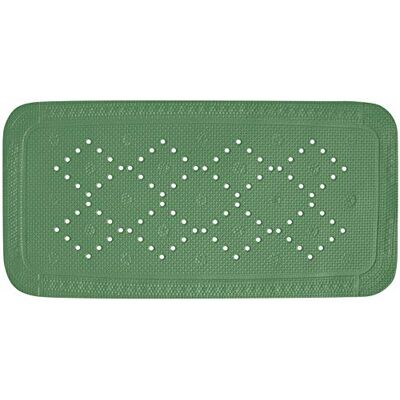 Spirella Tapis Fond de Baignoire PVC Alaska 91x36cm Vert Mousse Spirella Tapis Fond de Baignoire PVC Alaska 91x36cm Vert Mousse