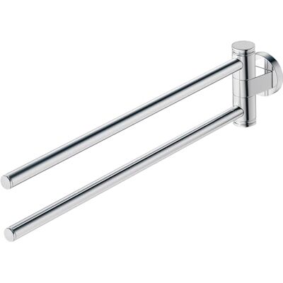 Duravit Porte-serviettes mural pivotant D-code 40 cm Chromé Duravit Porte-serviettes mural pivotant D-code 40 cm Chromé