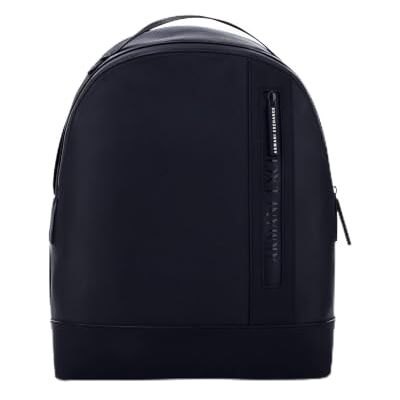 Giorgio Armani Exchange A X pêche pour homme, poche avant logée, fermeture éclair verticale, sac à dos, noir taille moyenne Giorgio Armani Exchange A X pêche pour homme, poche avant logée, fermeture éclair verticale, sac à dos, noir taille moyenne