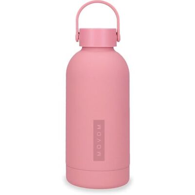MOVOM Always On The Move Bouteille en acier inoxydable rose 6,5 x 18,5 x 6,5 cm Acier inoxydable, rose, Talla única, Bouteille en acier inoxydable MOVOM Always On The Move Bouteille en acier inoxydable rose 6,5 x 18,5 x 6,5 cm Acier inoxydable, rose, Talla única, Bouteille en acier inoxydable