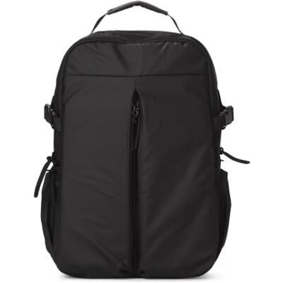 KCB Grand sac à dos Skid pour homme Design spacieux et pratique Poches multifonctions Compartiment pour ordinateur portable et tablette Poignées réglables 100 % végan, Noir , L KCB Grand sac à dos Skid pour homme Design spacieux et pratique Poches multifonctions Compartiment pour ordinateur portable et tablette Poignées réglables 100 % végan, Noir , L