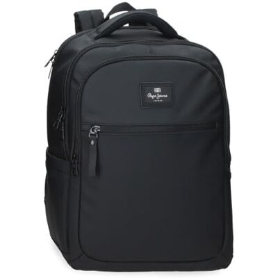 Pepe Jeans Dudley Sac à dos décontracté pour homme, Noir, Taille unique, Sac à dos pour ordinateur portable Pepe Jeans Dudley Sac à dos décontracté pour homme, Noir, Taille unique, Sac à dos pour ordinateur portable