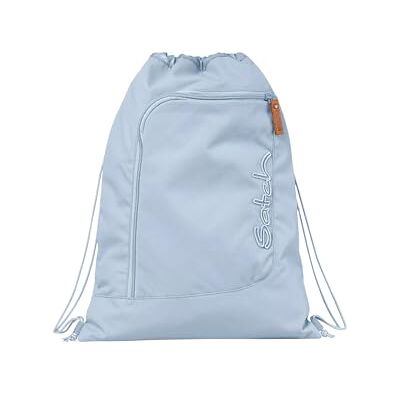 Satch Sac de sport pour filles et garçons avec compartiment zippé, 12 litres, sac à dos fixable, Nordic Ice Blue Bleu clair, Einheitsgröße Satch Sac de sport pour filles et garçons avec compartiment zippé, 12 litres, sac à dos fixable, Nordic Ice Blue Bleu clair, Einheitsgröße