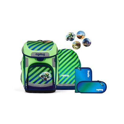 ergobag Ensemble cartable Cubo, Truckbär Bleu, Einheitsgröße, Ensemble cartable ergobag Ensemble cartable Cubo, Truckbär Bleu, Einheitsgröße, Ensemble cartable