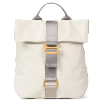 KCB Grand sac à dos antivol avec chaîne, design sûr et spacieux, poches multi-usages avec fermeture éclair, matériau résistant, poignées réglables, 100 % végétalien, Glace, L KCB Grand sac à dos antivol avec chaîne, design sûr et spacieux, poches multi-usages avec fermeture éclair, matériau résistant, poignées réglables, 100 % végétalien, Glace, L