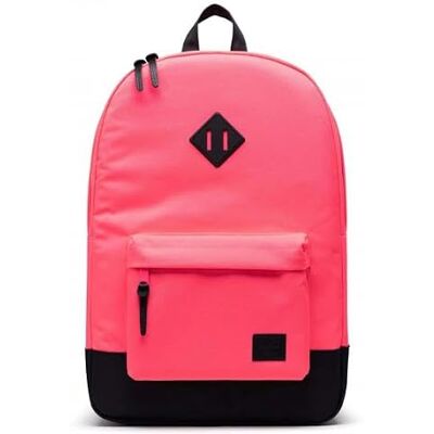 Herschel Heritage Sac à dos Rose fluo/noir classique 21,5 l Herschel Heritage Sac à dos Rose fluo/noir classique 21,5 l