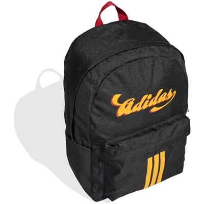 adidas unisex vuxen TIRO GRAPHIC BACKPACK II, black/collegiate gold, One size adidas unisex vuxen TIRO GRAPHIC BACKPACK II, black/collegiate gold, One size