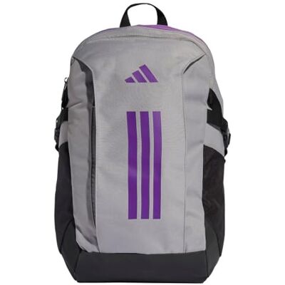 adidas unisex vuxen POWER BACKPACK, ch solid grey/active purple, One size adidas unisex vuxen POWER BACKPACK, ch solid grey/active purple, One size