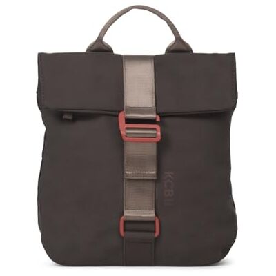KCB Grand sac à dos antivol avec chaîne, design sûr et spacieux, poches multi-usages avec fermeture éclair, matériau résistant, poignées réglables, 100 % végétalien, Marron, L KCB Grand sac à dos antivol avec chaîne, design sûr et spacieux, poches multi-usages avec fermeture éclair, matériau résistant, poignées réglables, 100 % végétalien, Marron, L