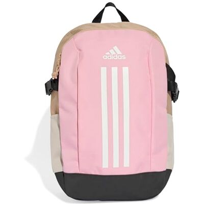 adidas Mixte Power Backpack, true pink/white, One size adidas Mixte Power Backpack, true pink/white, One size