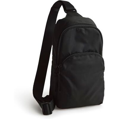 Vera Bradley Ripstop Lorman Sling Backpack Sac à bandoulière Femme (lot de 1), Nuit Sans Lune, Taille unique, Lorman Sac à dos en polyester Ripstop pour femme Vera Bradley Ripstop Lorman Sling Backpack Sac à bandoulière Femme (lot de 1), Nuit Sans Lune, Taille unique, Lorman Sac à dos en polyester Ripstop pour femme