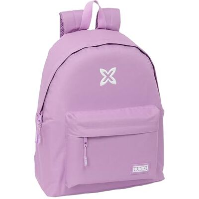safta Munich Basic Day Pack pour enfant, sac à dos pour enfant, qualité et résistance maximale, confortable et polyvalent, 33 x 15 x 42 cm, couleur lilas, lilas, Estándar, Décontracté safta Munich Basic Day Pack pour enfant, sac à dos pour enfant, qualité et résistance maximale, confortable et polyvalent, 33 x 15 x 42 cm, couleur lilas, lilas, Estándar, Décontracté