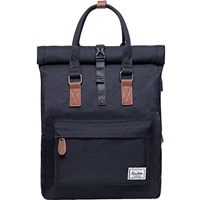 KAUKKO Kf K1047 Sac à dos pour homme Noir Taille unique, Noir (K1047), One Size, sac à dos daypack KAUKKO Kf K1047 Sac à dos pour homme Noir Taille unique, Noir (K1047), One Size, sac à dos daypack