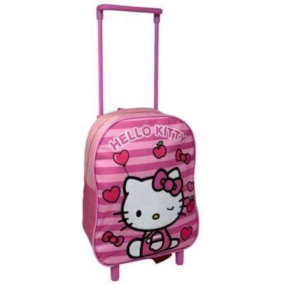 CARTOON Sac à dos trolley pour enfant avec roulettes 28 x 23 x 11 cm, Hello Kitty, 28 cm, Casual CARTOON Sac à dos trolley pour enfant avec roulettes 28 x 23 x 11 cm, Hello Kitty, 28 cm, Casual