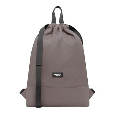 LARKSON No 7 Sac à Cordon Femme & Homme Sac de Sport pour Filles & Garçons Sac de Gym avec Poche Intérieure Sac à Dos Petit Matériau Recyclé avec Poche Extérieure LARKSON No 7 Sac à Cordon Femme & Homme Sac de Sport pour Filles & Garçons Sac de Gym avec Poche Intérieure Sac à Dos Petit Matériau Recyclé avec Poche Extérieure