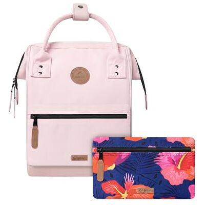 Cabaïa CABAIA Sac à Dos Adventurer Hanoï Mini 10L Déperlant Compartiment Ordinateur Portable 10,5" 2 Poches Certifié Vegan Sac Voyage, Affaires, École pour Homme et Femme Rose Cabaïa CABAIA Sac à Dos Adventurer Hanoï Mini 10L Déperlant Compartiment Ordinateur Portable 10,5" 2 Poches Certifié Vegan Sac Voyage, Affaires, École pour Homme et Femme Rose