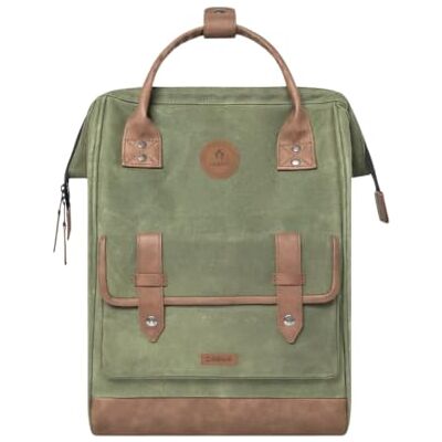 Cabaïa CABAIA sac à dos de loisirs pour ordinateur portable Adventurer Waxed Cotton Backpack 18L Nicosia vert Cabaïa CABAIA sac à dos de loisirs pour ordinateur portable Adventurer Waxed Cotton Backpack 18L Nicosia vert