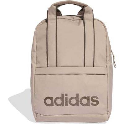 adidas Femme Linear Essentials Backpack, wonder taupe/earth strata, One size adidas Femme Linear Essentials Backpack, wonder taupe/earth strata, One size