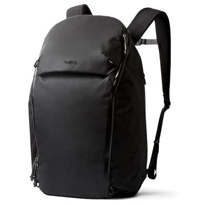 Bellroy Venture Travel Pack, Sac à dos cabine JetBlack Sac à dos de voyage cabine 26 L, compartiment pour ordinateur portable, protection RFID et un sac cabas 15 L inclus Bellroy Venture Travel Pack, Sac à dos cabine JetBlack Sac à dos de voyage cabine 26 L, compartiment pour ordinateur portable, protection RFID et un sac cabas 15 L inclus