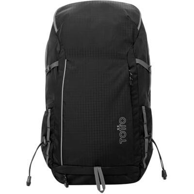Totto Denali Sac à dos de randonnée avec sangles de poitrine, design ergonomique, housse de pluie, polyester Totto Denali Sac à dos de randonnée avec sangles de poitrine, design ergonomique, housse de pluie, polyester