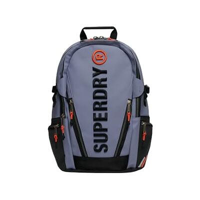 Superdry Sac à dos en toile avec broderie pour femme Superdry Sac à dos en toile avec broderie pour femme