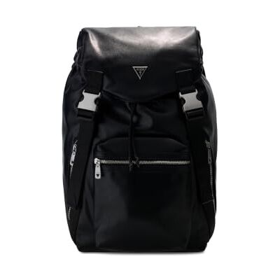 GUESS Men'sBERLIN SAC À DOS NOIRT/U GUESS Men'sBERLIN SAC À DOS NOIRT/U