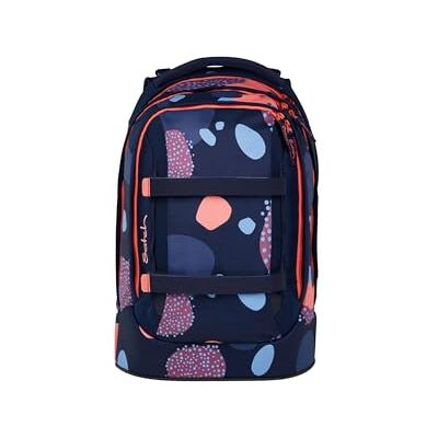 Satch Sac à dos d'école, Coral Reef Bleu foncé, Taille unique, Ensemble Ergonomique avec un espace de rangement de 30 l, stable et bien pensé pour la 5ème classe et au-delà Satch Sac à dos d'école, Coral Reef Bleu foncé, Taille unique, Ensemble Ergonomique avec un espace de rangement de 30 l, stable et bien pensé pour la 5ème classe et au-delà
